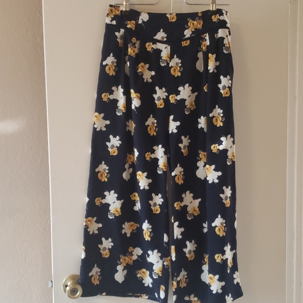 High waisted Wide pants